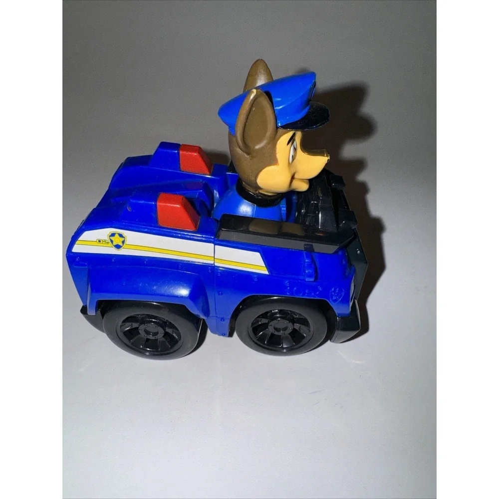 PAW Patrol Toy Vehicle Set Unisex OS Blue Red Chase Marshall Rescue Trucks